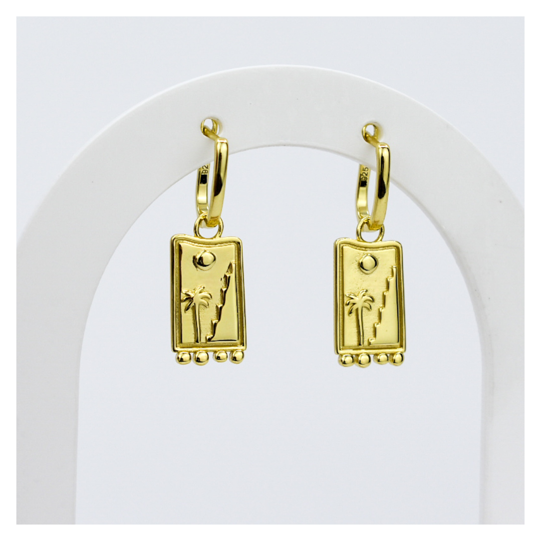 Rising Sun Earrings
