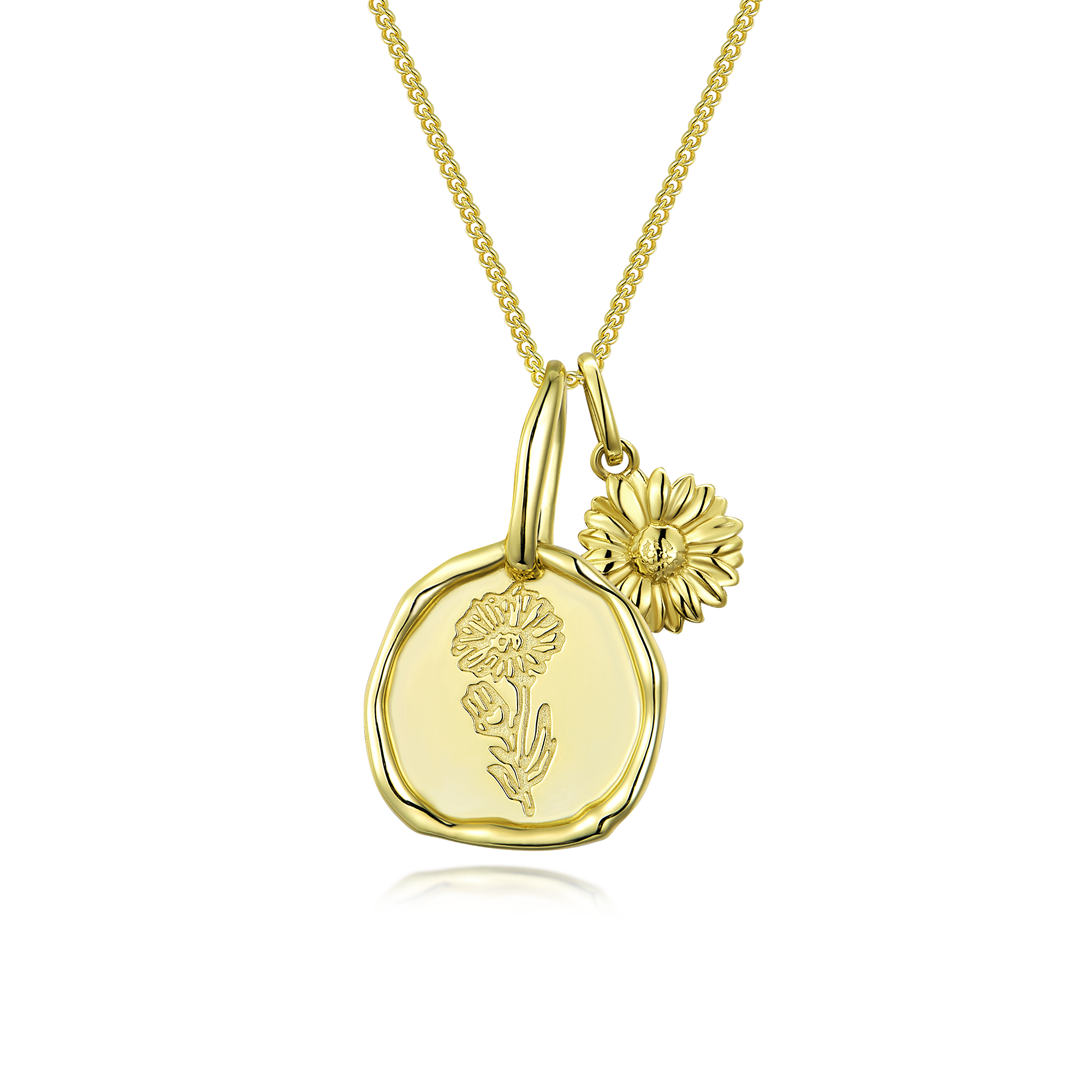 Birth Flower Necklaces