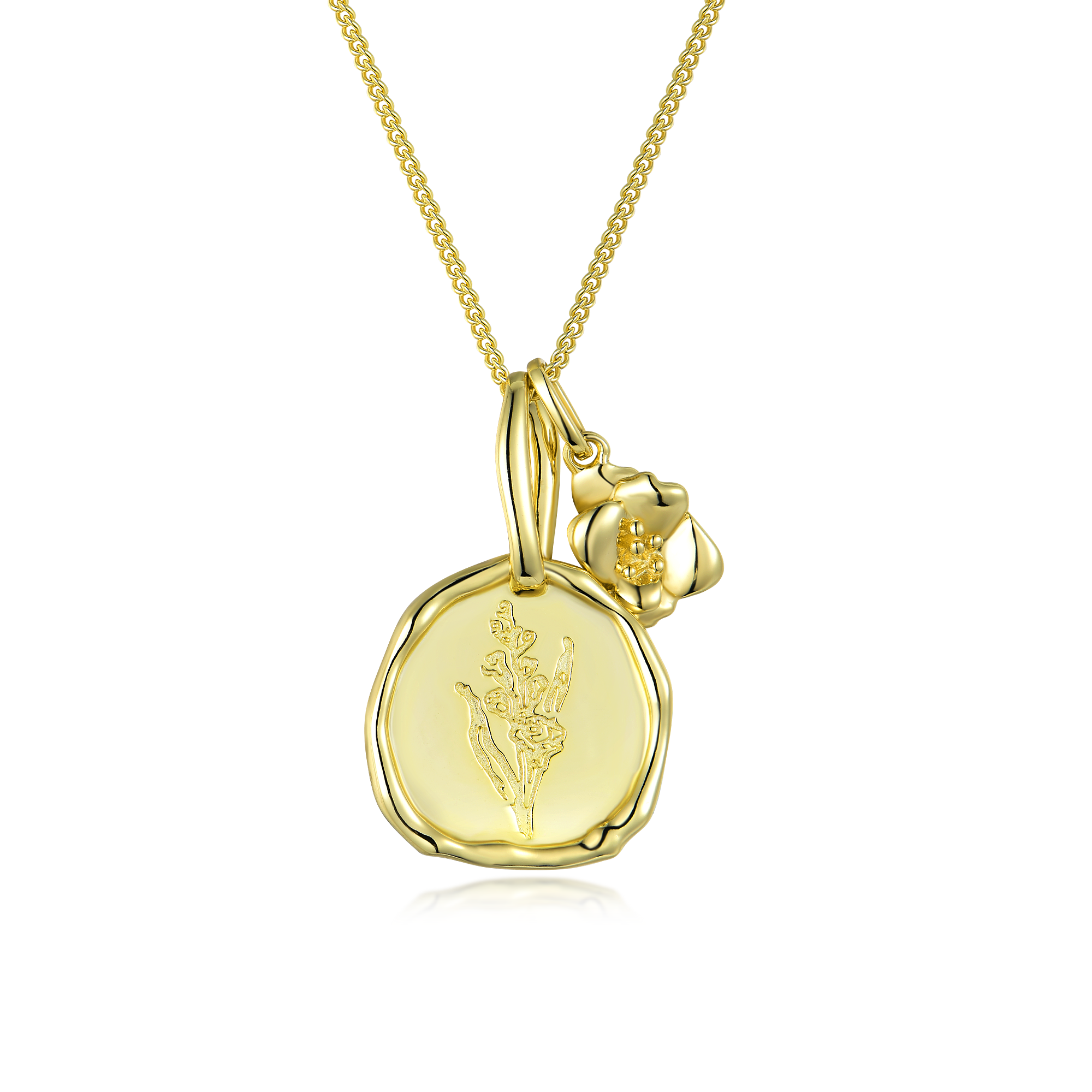 Birth Flower Necklaces