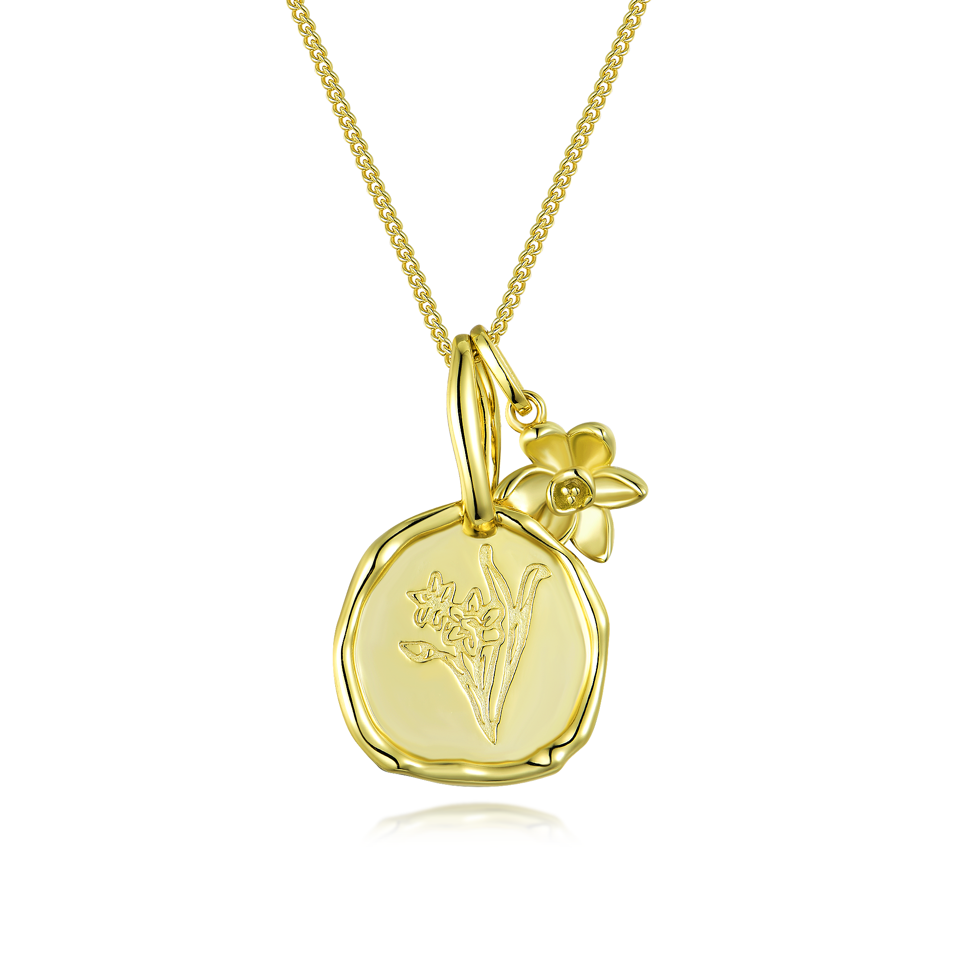 Birth Flower Necklaces