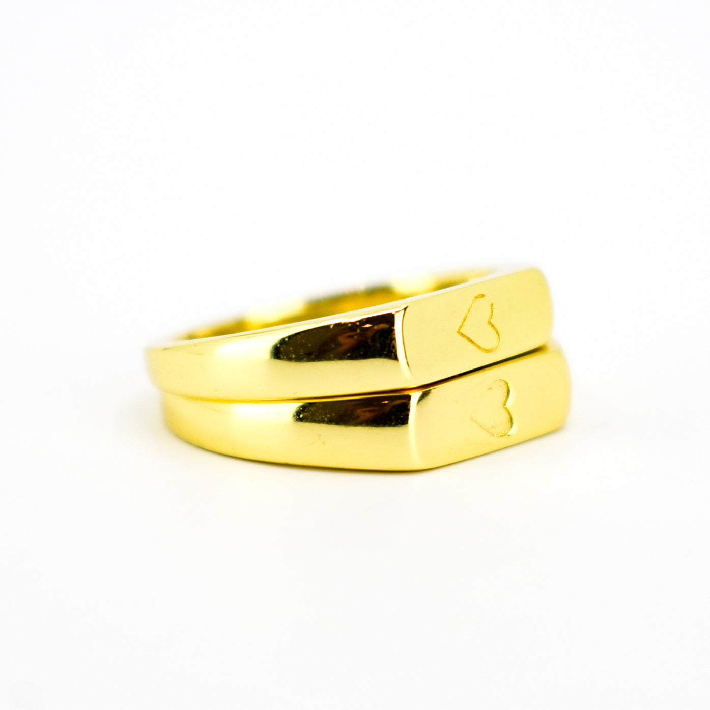 Two Hearts Rings