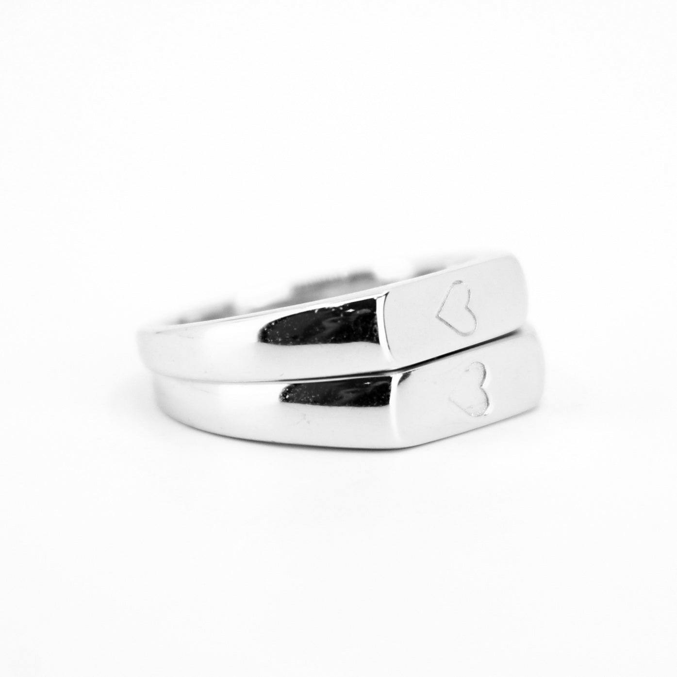 Two Hearts Rings