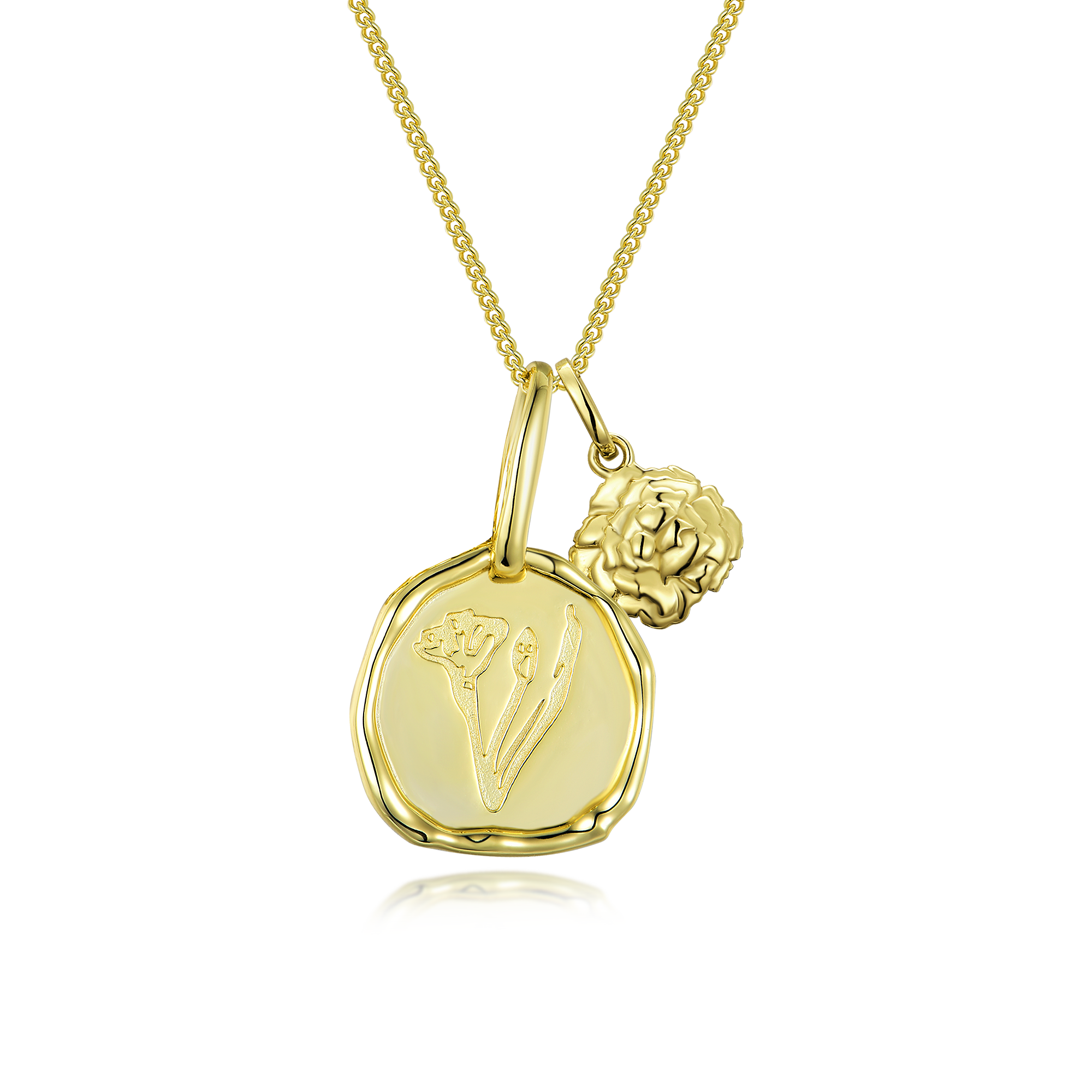 Birth Flower Necklaces