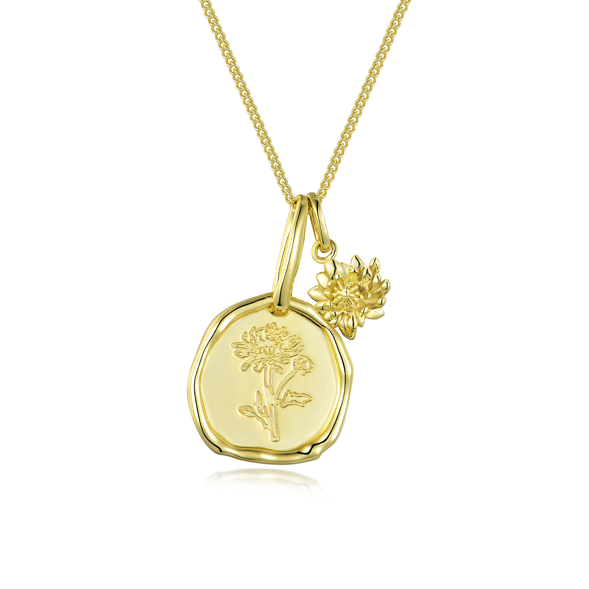 Birth Flower Necklaces