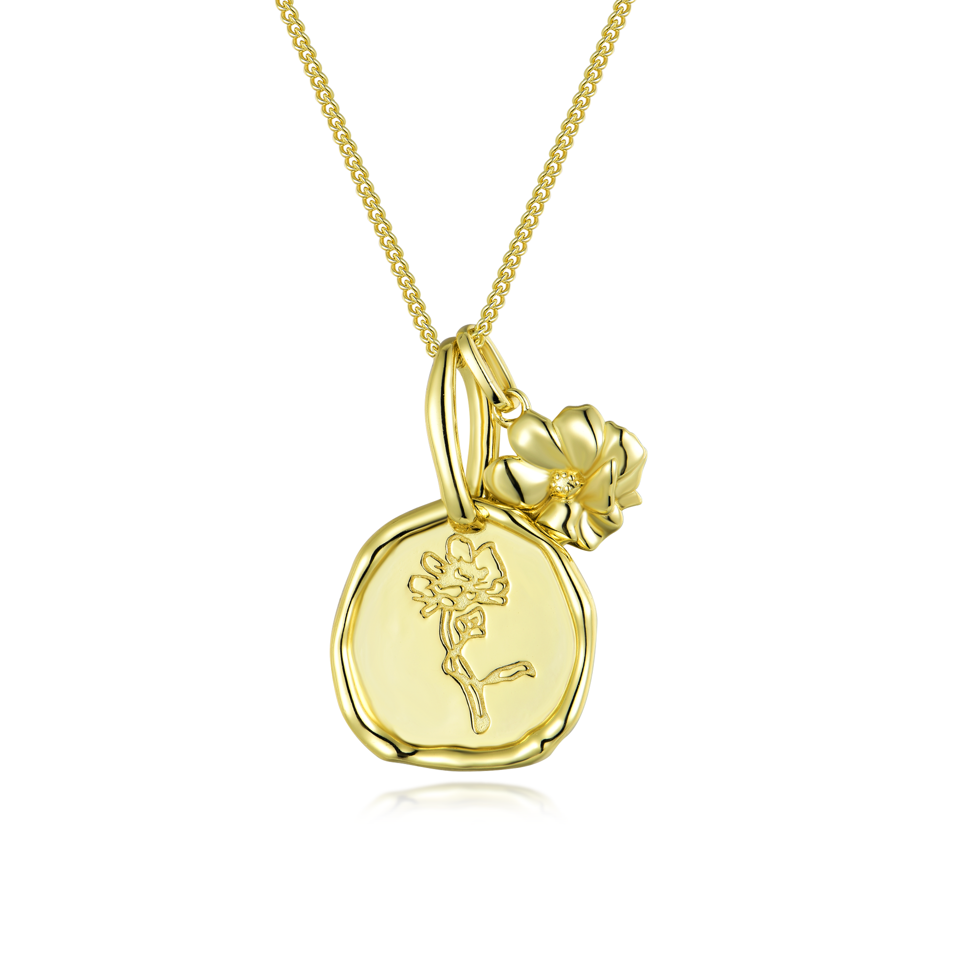 Birth Flower Necklaces