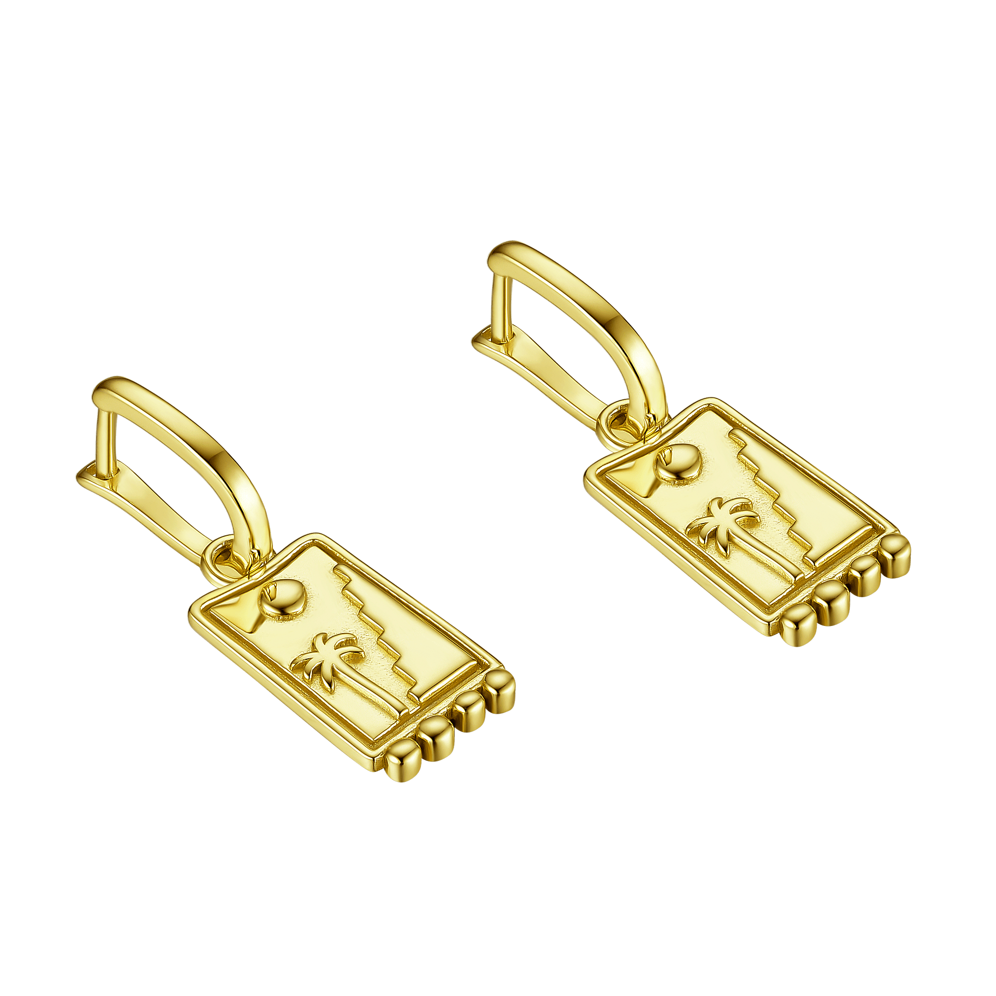 Rising Sun Earrings