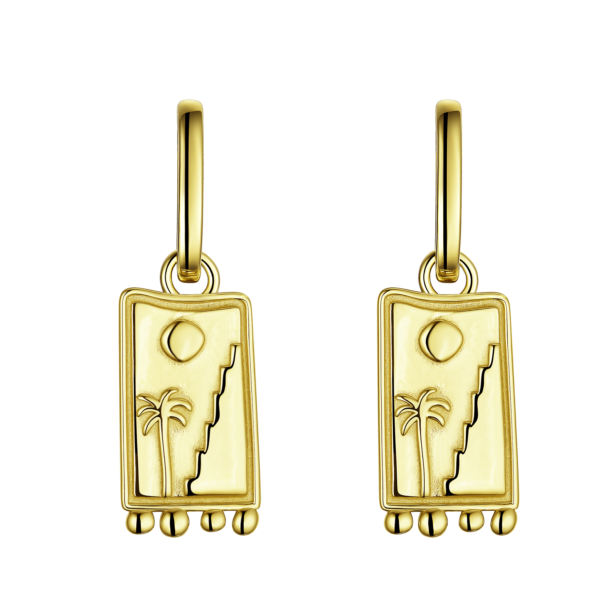 Rising Sun Earrings