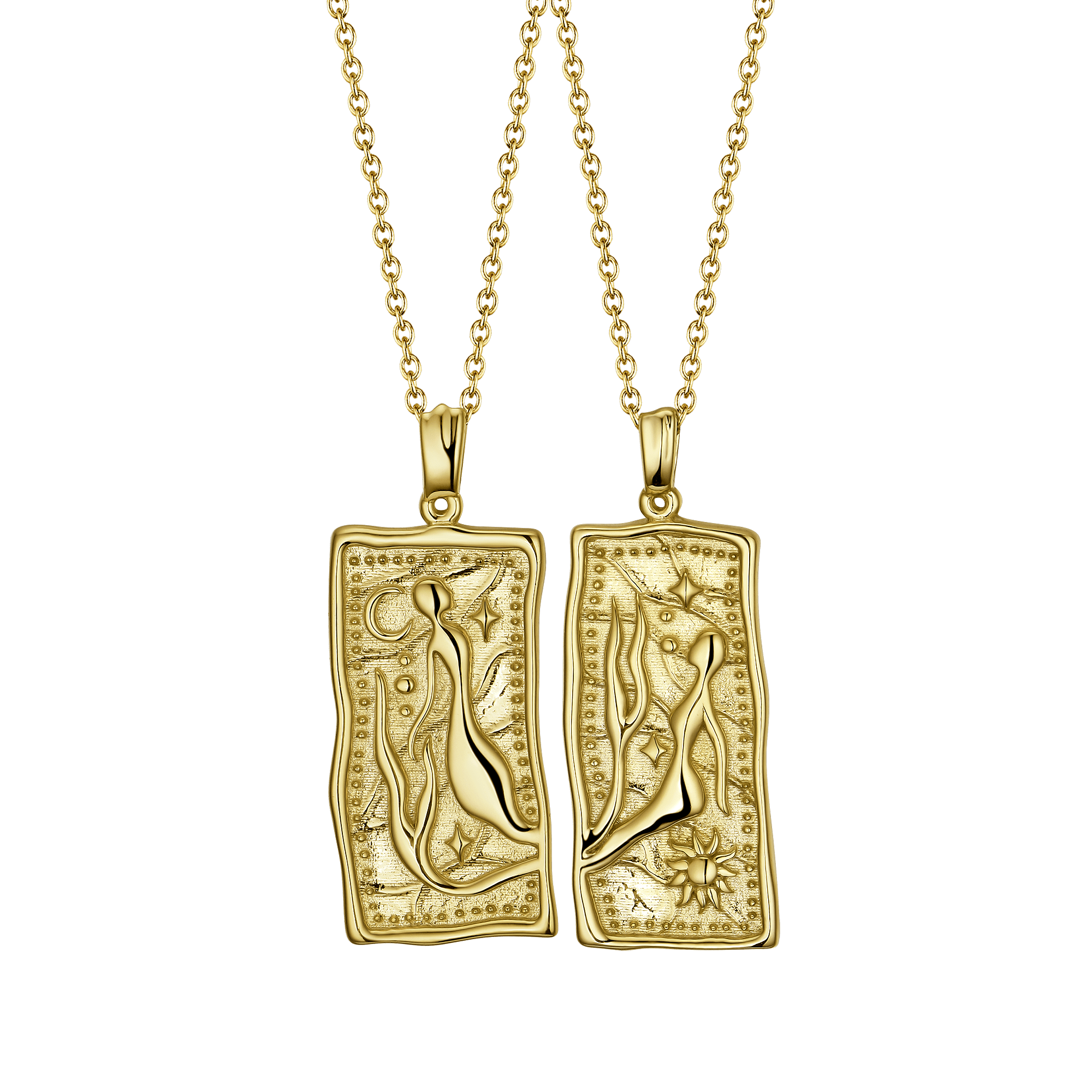 Best friend necklaces online for 2 gold