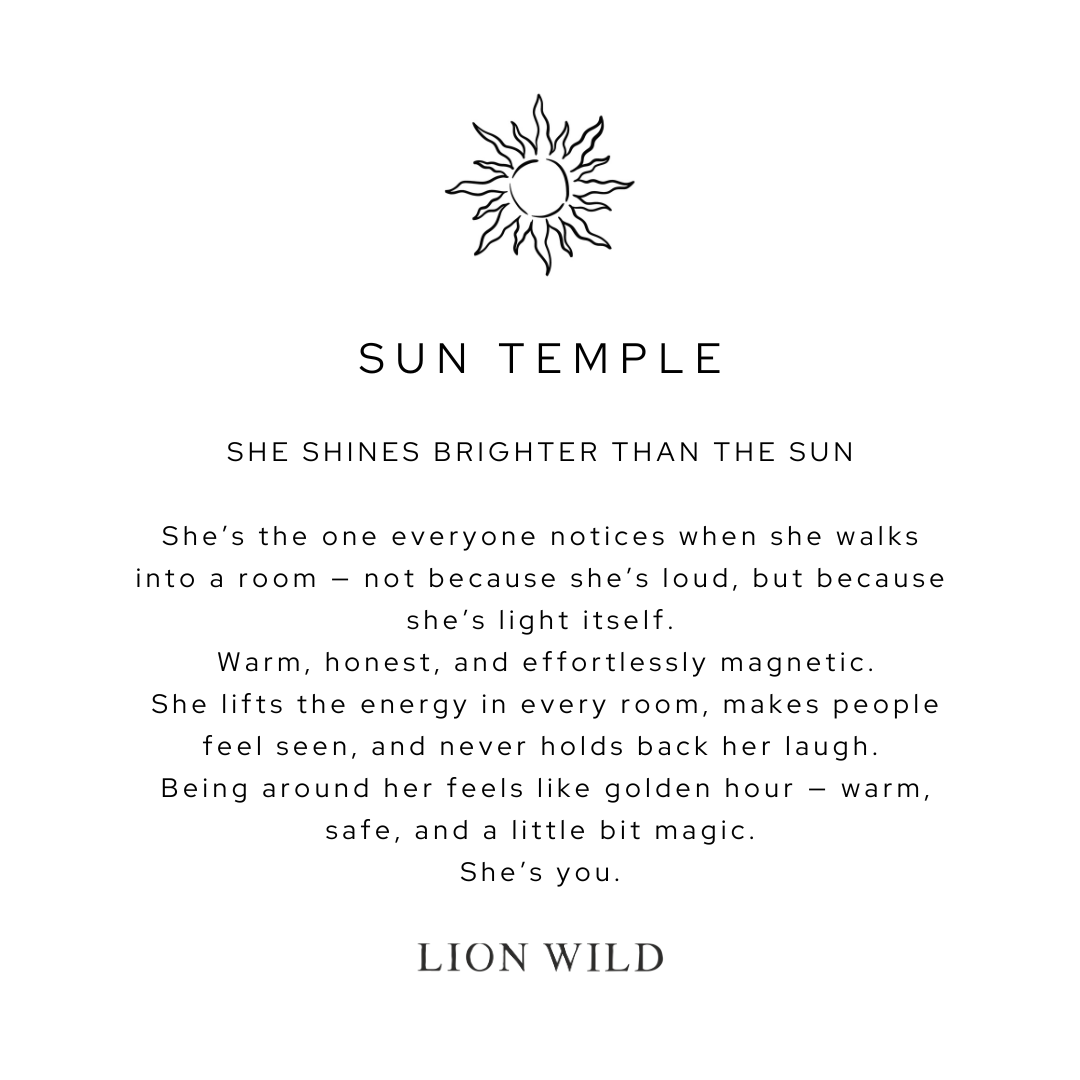 Sun Temple Necklace