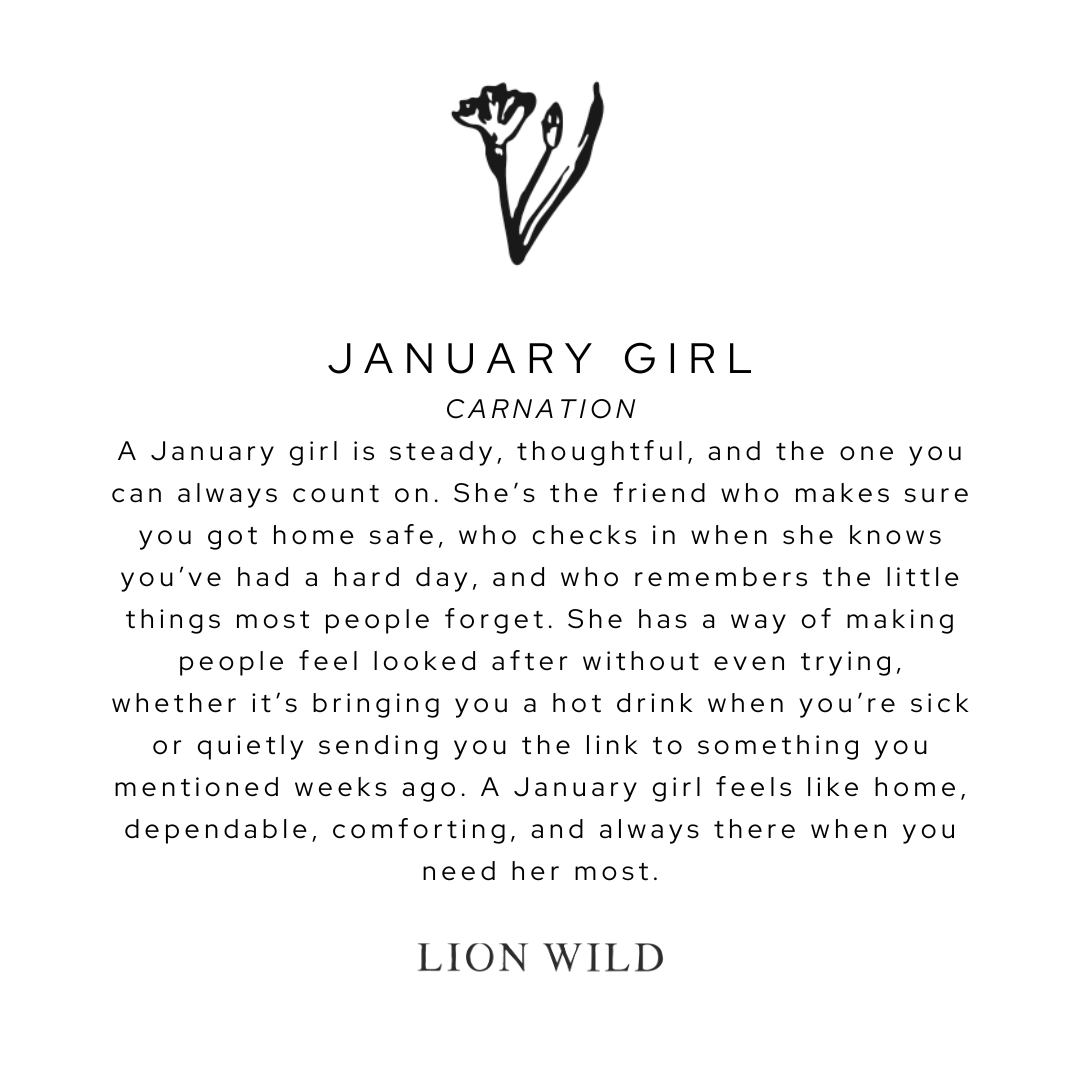 Birth Flower Necklaces