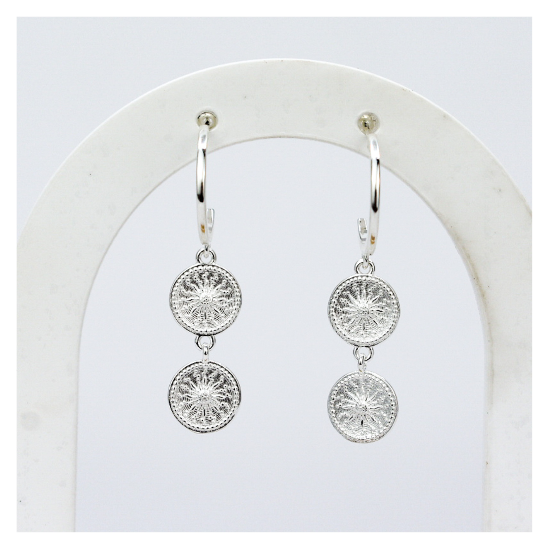 Sun Temple Earrings