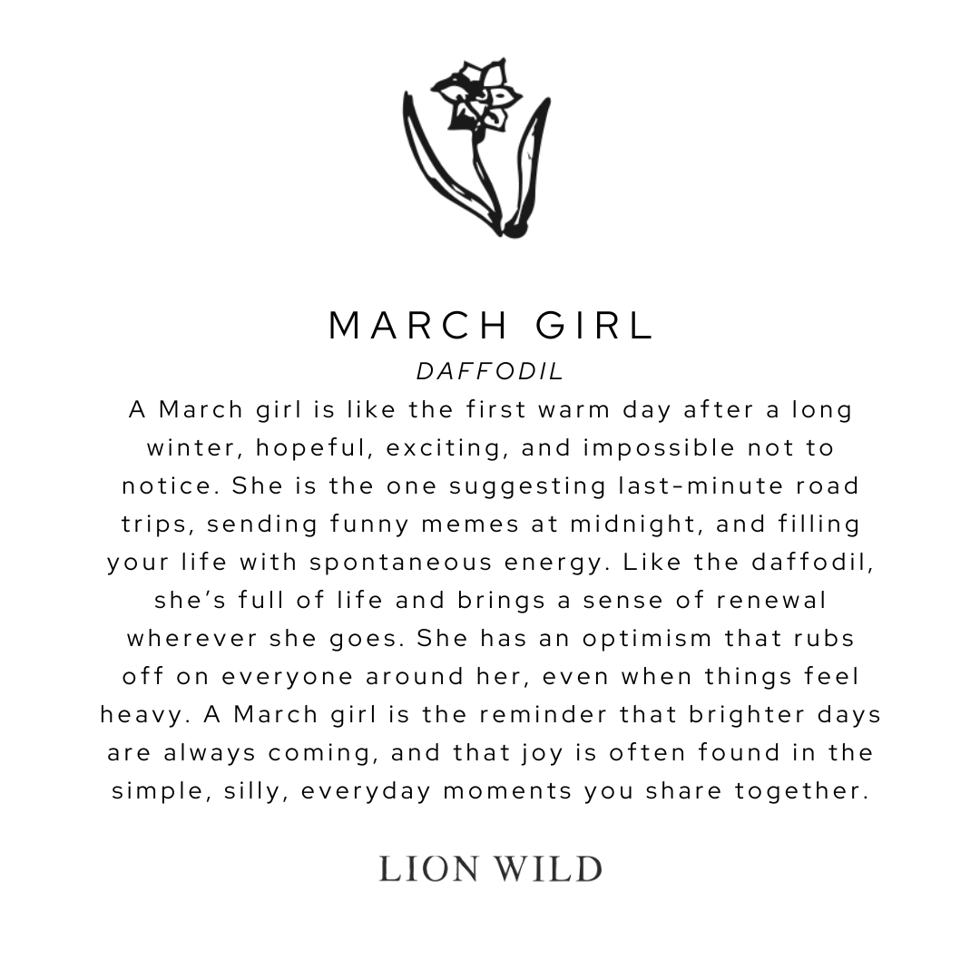 Birth Flower Necklaces