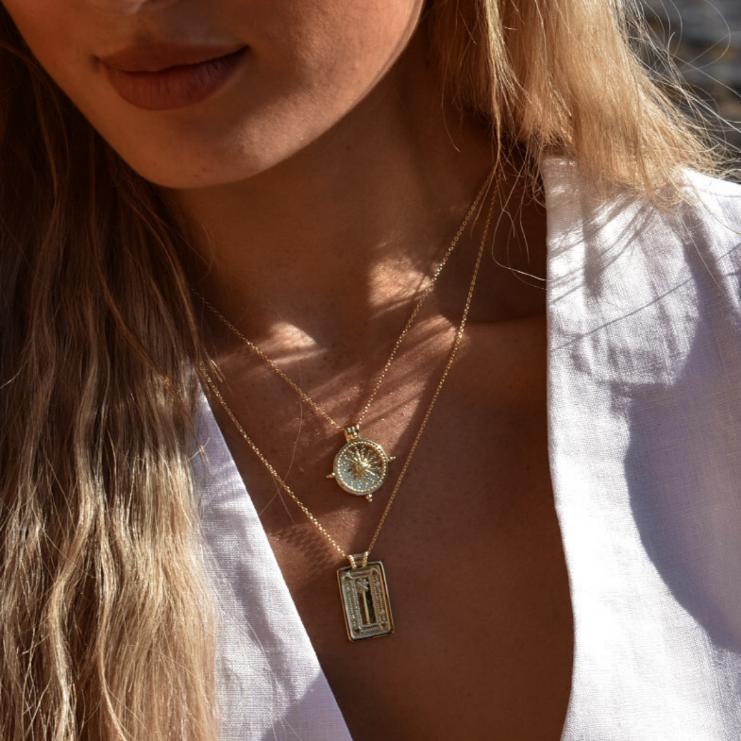 Sun Temple Necklace