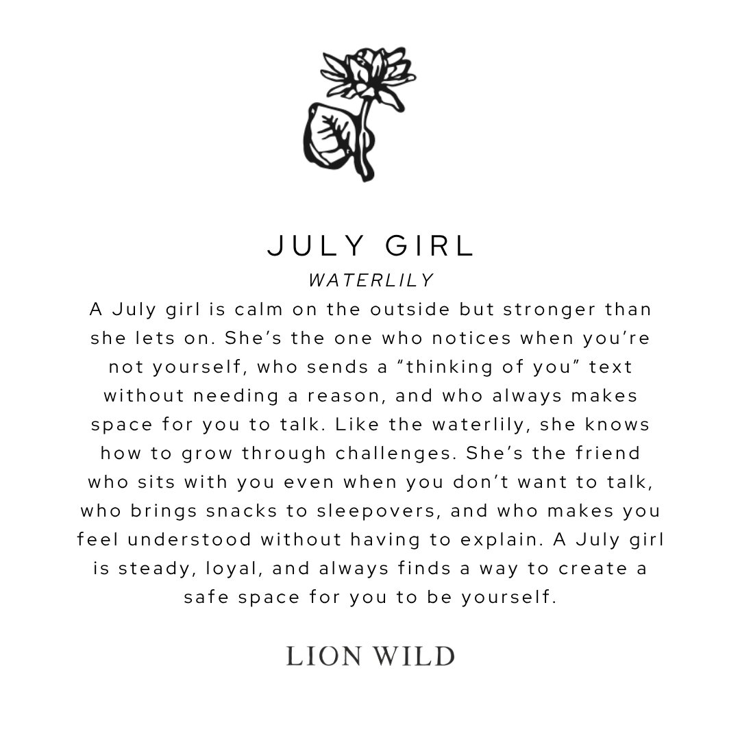 Birth Flower Necklaces