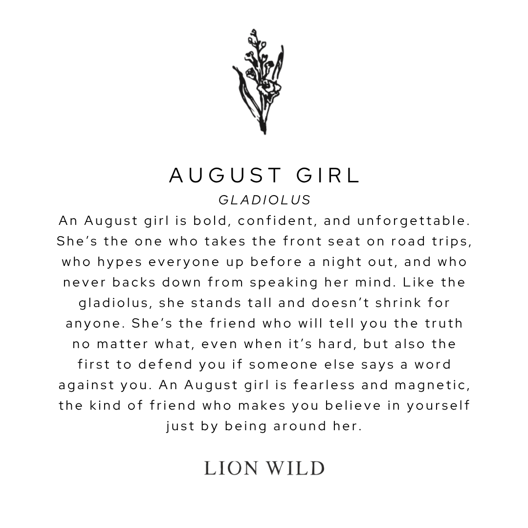 Birth Flower Necklaces