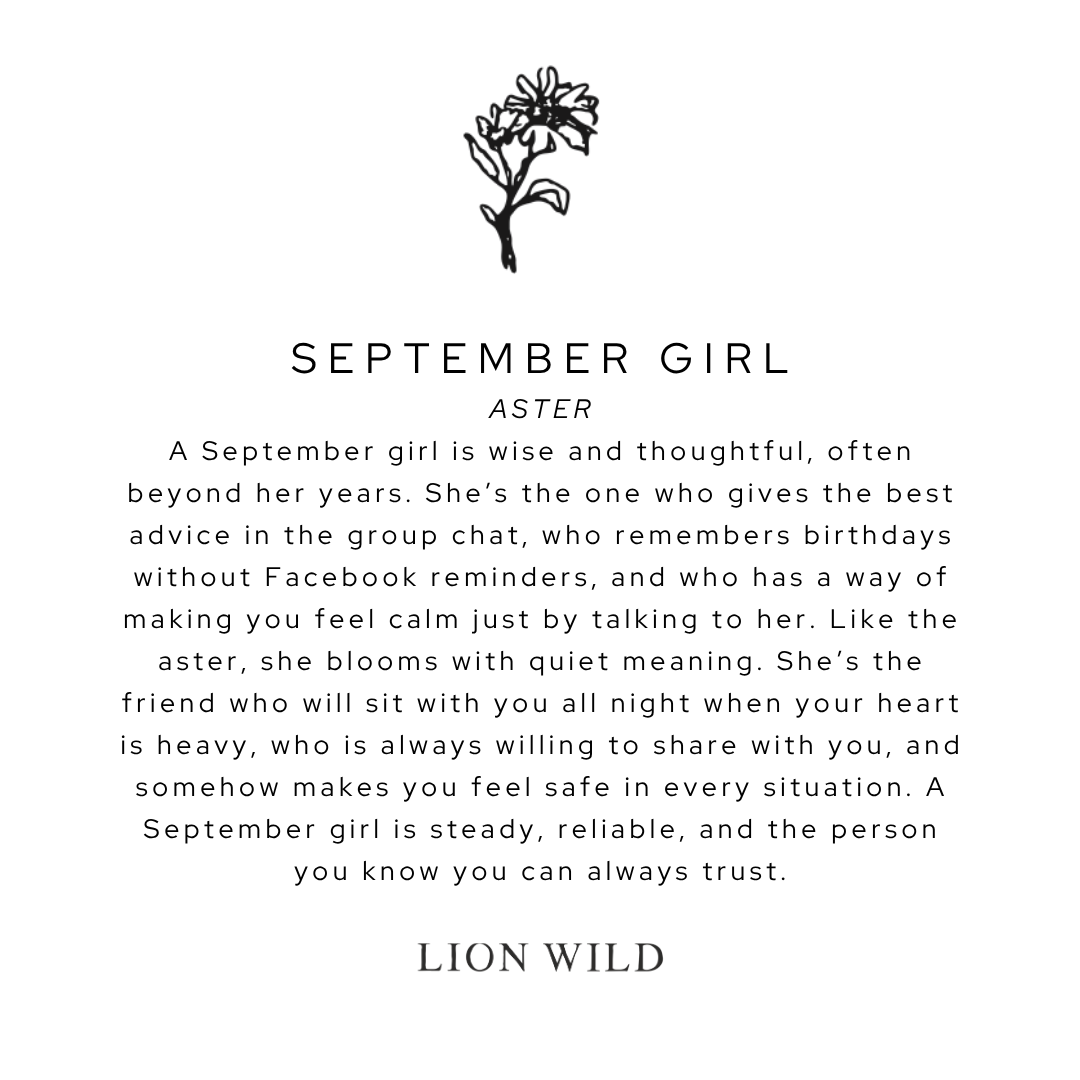 Birth Flower Necklaces