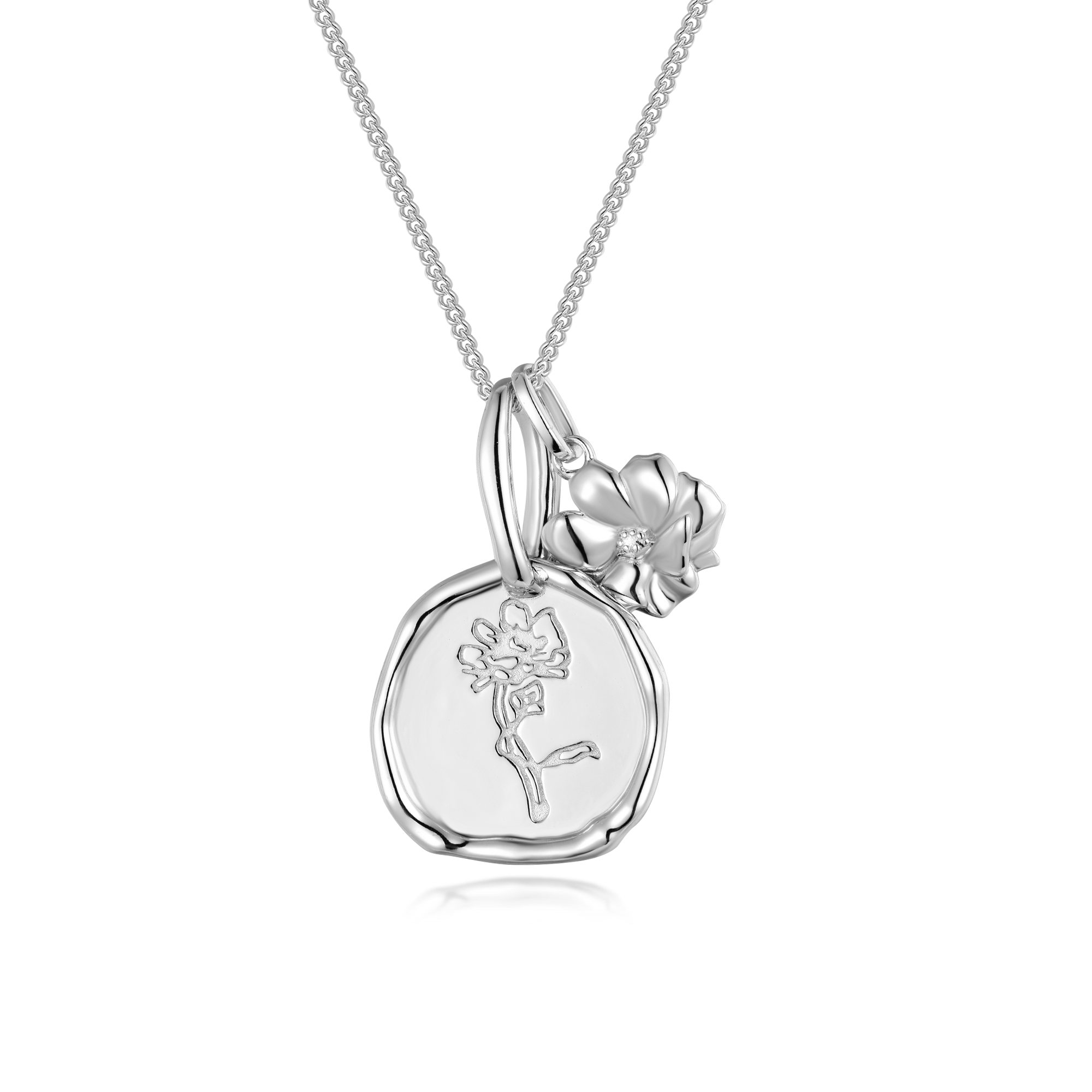 Birth Flower Necklaces